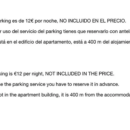 Trauko Flat Parking 12 Euros X Day Ebi01313 Apartamento